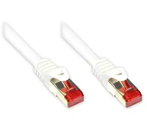 Good Connections Cat.6 S/FTP bílá / Patch kabel / 10 m / 250 MHz / RJ-45