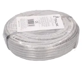 Extralink CAT6A UTP / Síťový kabel / kroucená dvojlinka / vnitřní / 25 m