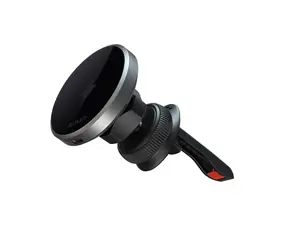 Aukey MagFusion Dash HD-MC13 / Nabíjecí držák do auta / MagSafe / Qi / 360° kloub
