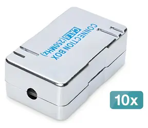 Digitus Propojovací modul CAT6 bílá / Propojovací modul / LSA / 10 ks / 1 Gbit/s