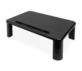 Digitus MLS černá / Stojan pod monitor / do 32" / výškově nastavitelný / nosnost 10 kg / dřevo