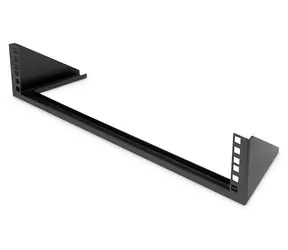 DIGITUS 19" černá / Montážní konzole / Nástěnná montáž / 4U / nosnost 30 kg