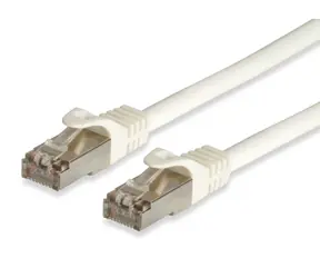 Equip bílá / Patch kabel / Cat6a / S/FTP / RJ45 / 7,5 m / LSZH