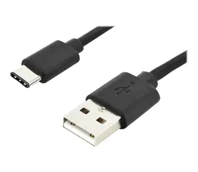 Digitus USB kabel USB-C - USB-A černý / USB kabel / USB 2.0 / 480 Mbit/s / 1,8 m