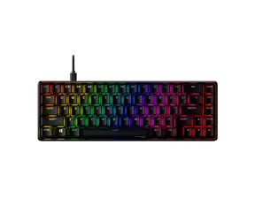HyperX Alloy Origins 65 černá / Herní klávesnice / mechanická / HyperX Red / US / RGB / USB-C
