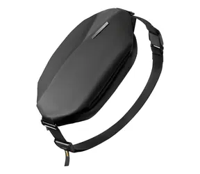 Inateck LB03014-S černá / Taška přes rameno / 3 l / polyester 900D / nastavitelný popruh