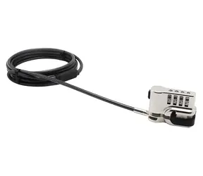 Dicota Security Cable Lock pro Microsoft Surface Go/Pro / Bezpečnostní kabelový zámek / číselný zámek / 2 m