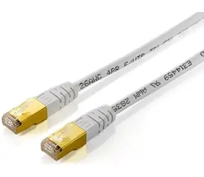 Equip Cat5e F/UTP bílý / Patch kabel / RJ45-RJ45 / 10 m