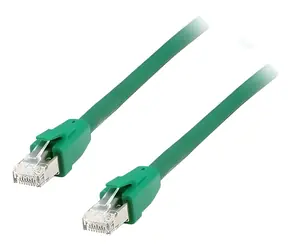 Equip Cat8.1 zelená / Patch kabel / S/FTP / 0,5 m / 2x RJ-45 / LSZH