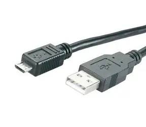 MediaRange černá / Datový a nabíjecí kabel / USB-A - Micro-USB / 1,2 m / USB 2.0