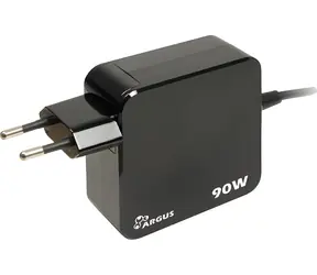 Inter-Tech PD-2090 černá / Nabíječka / USB-C / 90 W / PD / Quick Charge 3.0