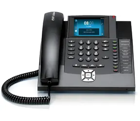 Auerswald COMfortel 1400 IP černá / IP telefon / dotykový TFT displej 3,5" / handsfree / 100 kontaktů