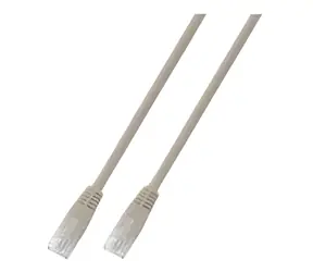 EFB CAT5e U/UTP 15 m šedá / Patch kabel / RJ45-RJ45 / PVC / CCA vodič