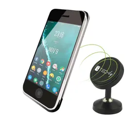 Techly I-SMART-UNI7 černá / Magnetický držák do auta / Pro smartphone / ABS, kov