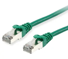 Equip Patch kabel Cat6 S/FTP zelený / Patch kabel / 15 m / 250 MHz / LSZH / PoE+