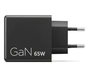 Lenovo Dual USB-C 65W GaN černá / Napájecí adaptér / 2x USB-C / 65 W / 1,5 m kabel