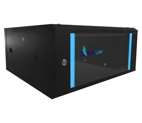 Extralink Rozvaděč 4U černá / Nástěnný rozvaděč / 19" / Šířka 600 mm / Hloubka 600 mm / Nosnost 30 kg