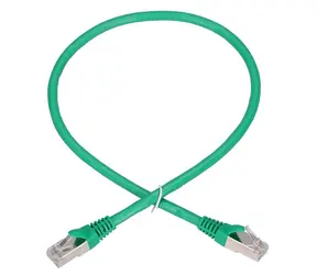 Extralink zelená / Patch kabel / Cat.6 / FTP / 0,5 m / měď