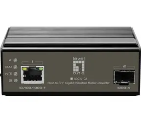 LevelOne IGC-0102 / Mediakonvertor / RJ45-SFP / Gigabit Ethernet / DIN lišta / Industrial