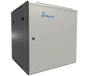 Extralink ASP 12U šedá / Nástěnný rozvaděč / 19" / 600x600 mm / kovové dveře / nosnost 60 kg