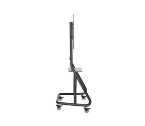 Equip 650609 černá / Podlahový stojan pro TV / 60"-105" / VESA 1000x600 / nosnost 100 kg / výškově nastavitelný