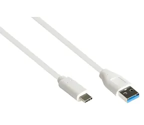 Good Connections USB-A - USB-C bílá / USB kabel / USB 3.2 Gen 2 / 0,5 m / 10 Gbit/s