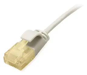 Equip SlimFlex šedá / Patch kabel / Cat6a U/UTP / 2 m / PoE+ / LSZH