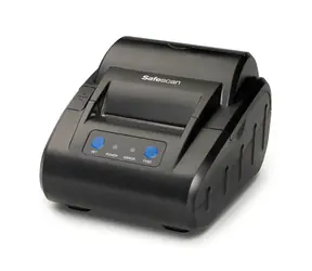 Safescan TP-230 černá / Termotiskárna pro tisk výsledků počítání bankovek / 58 mm / USB / RS-232