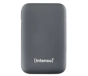 Intenso S10000 šedá / Powerbanka / 10 000 mAh / integrovaný USB-C kabel / PD 20W