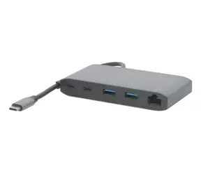 Mobilis 020027 / Dokovací stanice / USB-C / 8v1 / 100 W PD / HDMI 4K60Hz / LAN