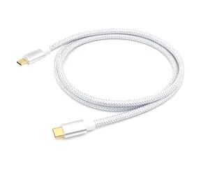 Equip bílá / Kabel USB-C na USB-C / USB 3.2 Gen 2 / 10 Gbit/s / PD 100 W / 1 m