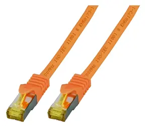 EFB oranžová / Patch kabel / Cat6a S/FTP / 7,5 m / RJ-45 / LSZH