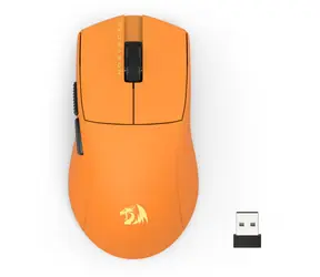 Redragon King Ultra oranžová / Bezdrátová herní myš / optická / 30000 DPI / bezdrátová