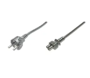 Digitus napájecí kabel CEE 7/7 - IEC C5 černý / Napájecí kabel / 1,2 m / H05VV-F3G