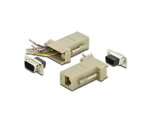 Digitus sériový adaptér DB9M-RJ45F / Adaptér / RS-232 / RJ-45