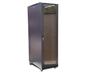 Extralink 42U 800x800 černá / Stojanový rozvaděč / 19" / Šířka 800 mm / Hloubka 800 mm / nosnost 1400 kg