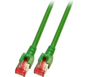 EFB zelená / Patch kabel / Cat 6A S/FTP / 5 m / RJ-45 / LSZH