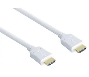 Good Connections HDMI 1.4b kabel bílá / Propojovací kabel / HDMI-HDMI / Ethernet / ARC / 2 m
