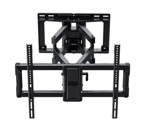 Perlegear PGLF15 černá / Držák pro TV / 40-86" / VESA 200x100-600x400 / nosnost 60 kg