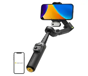 Aochuan X3 černá / Stabilizátor / AI senzor / 3osá stabilizace / Bluetooth dálkové ovládání