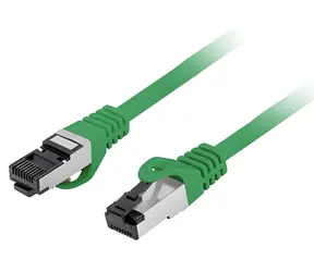 Lanberg CAT8.1 S/FTP 3m zelená / Patch kabel / LSZH / CU / 2000 MHz / Fluke Passed