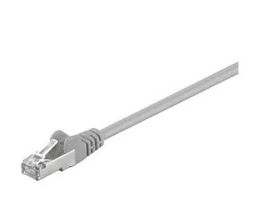Goobay 50128 CAT 5e 2m šedá / Patch kabel / F/UTP / RJ45-RJ45