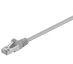 Goobay 50131 7,5m šedá / Patch kabel / Cat5e F/UTP