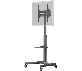 Goobay 59507 TV Presentation Stand Basic L černá / TV stojan / podlahový / nastavitelný