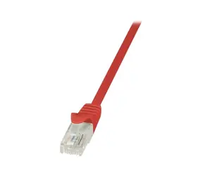 LogiLink CP1064U červená / Patch kabel / CAT 5e / U/UTP / 3 m / RJ-45