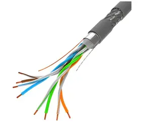 Lanberg CAT.5E SFTP šedá / Síťový kabel / Cat5e / S/FTP / 305 m / drát / CU / CPR / Fluke Test