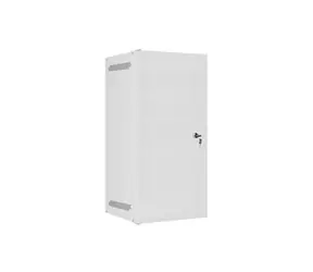 Lanberg WF10-2312-00S šedá / Nástěnná skříň / 10" / 12U / 280x310 mm / kovové dveře / ploché balení