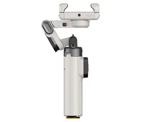 AOCHUAN M3 Pro Mini bílá / Stabilizátor / AI sledování obličeje / Bluetooth dálkové ovládání / výsuvná tyč 66 cm