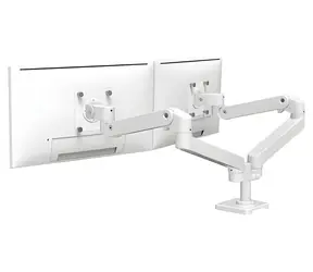 Ergotron LX Pro Dual Side-by-Side Arm bílá / Stolní rameno pro 2 monitory