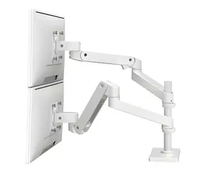 Ergotron LX Pro Dual Stacking Arm bílá / Stolní rameno pro 2 monitory